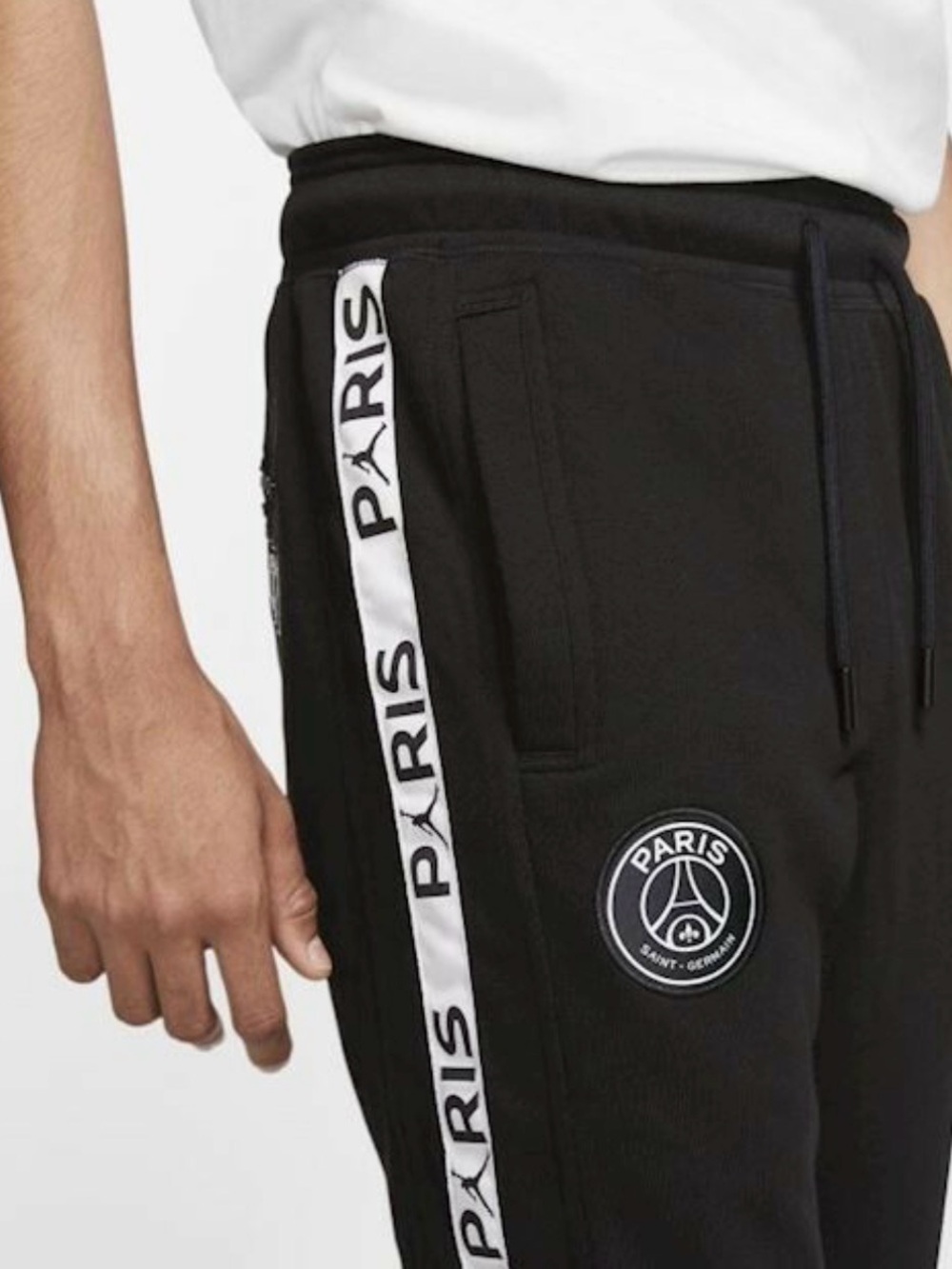 Nike Jordan Paris Saint-Germain Black Track Pants